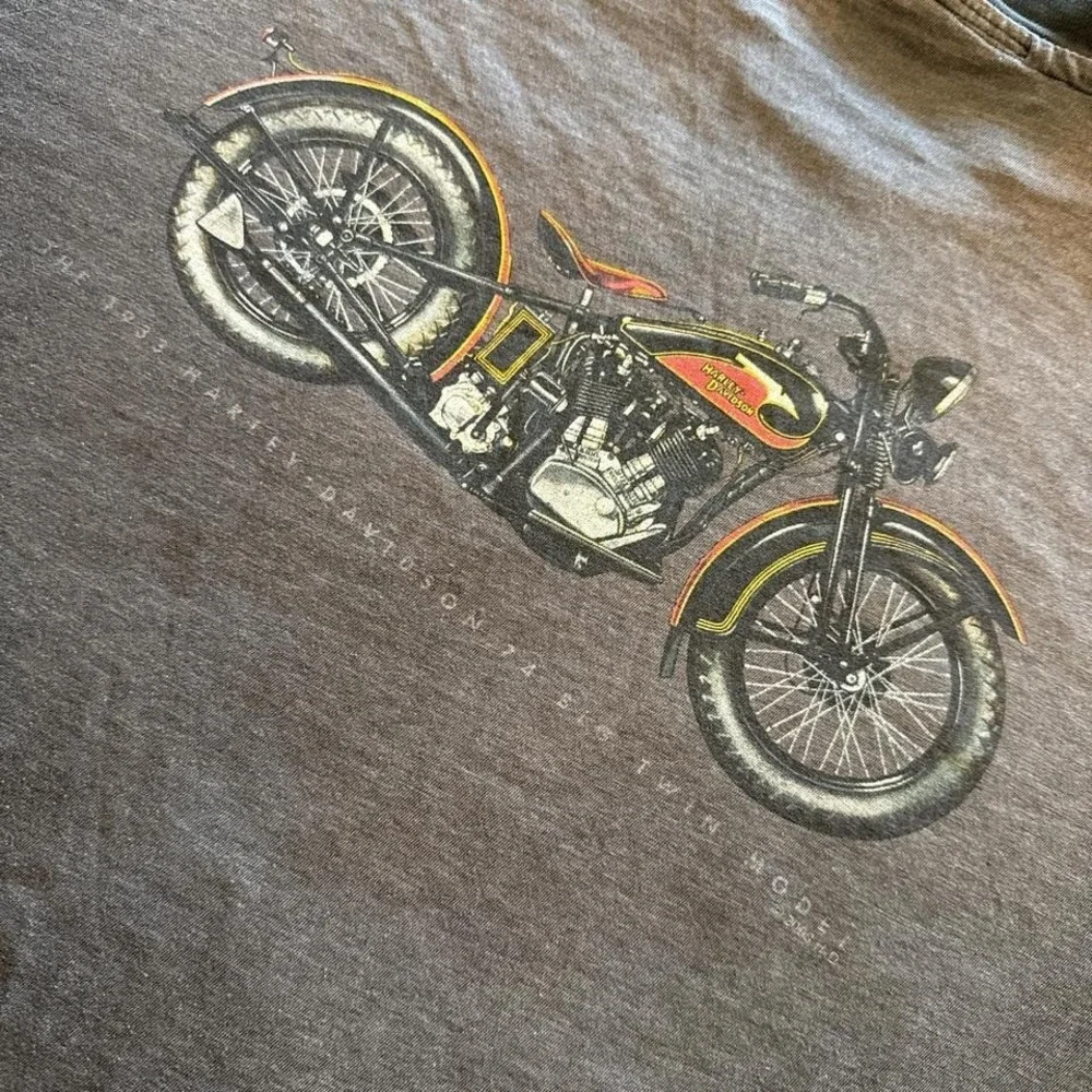 Harley-Davidson Museum T-Shirt Men's XXL Black Short Sleeve Biker Tee